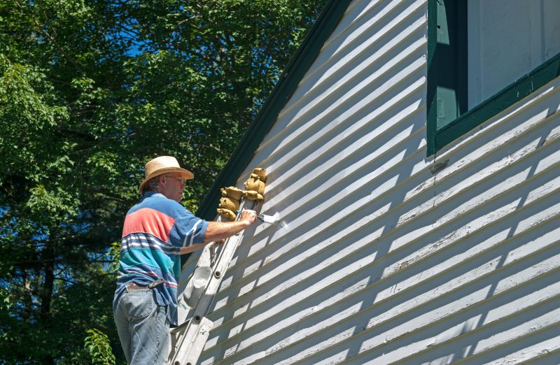 Painting of Siding and Trim